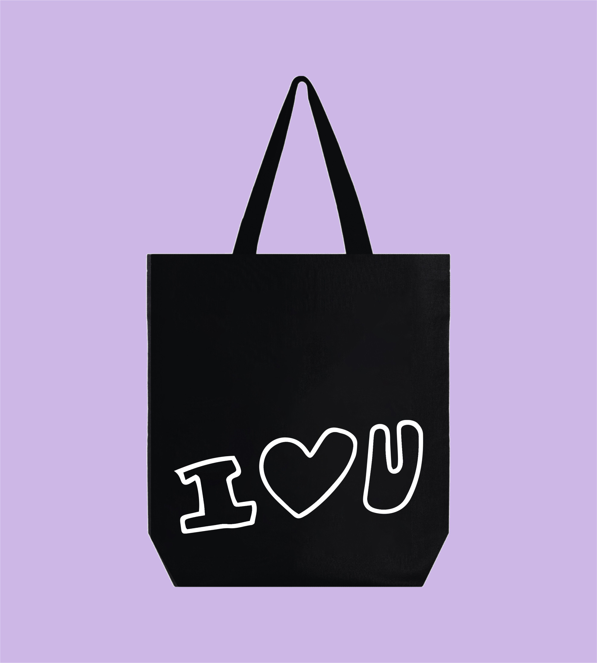 I LOVE YOU Tote Bag