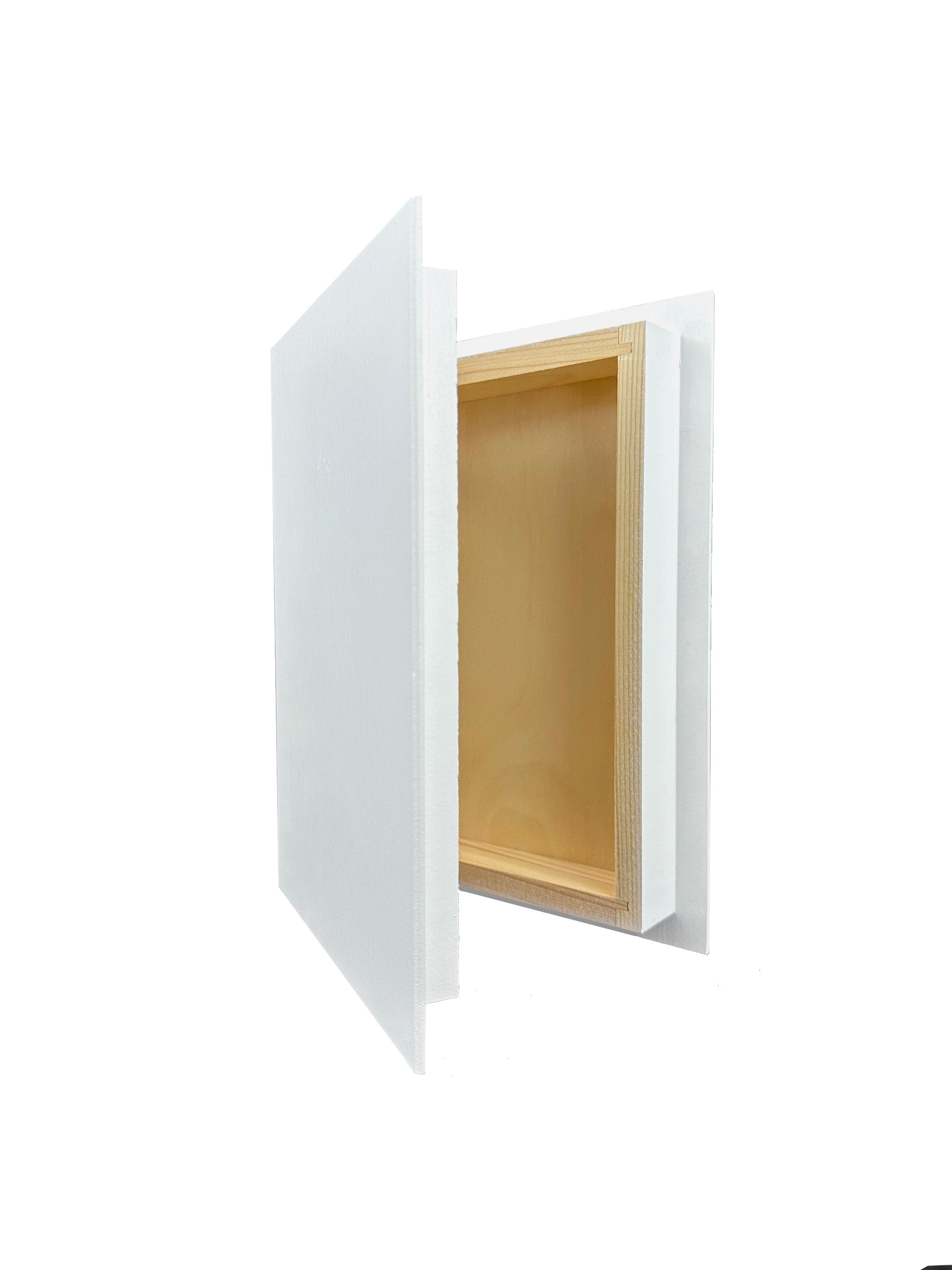 Holzbox "Buch" weiß 21 x 17 cm