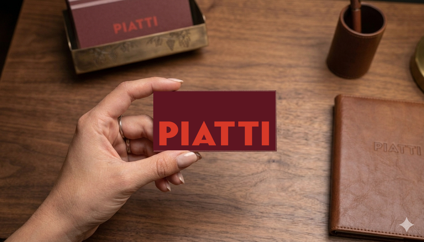 Piatti Business Cards