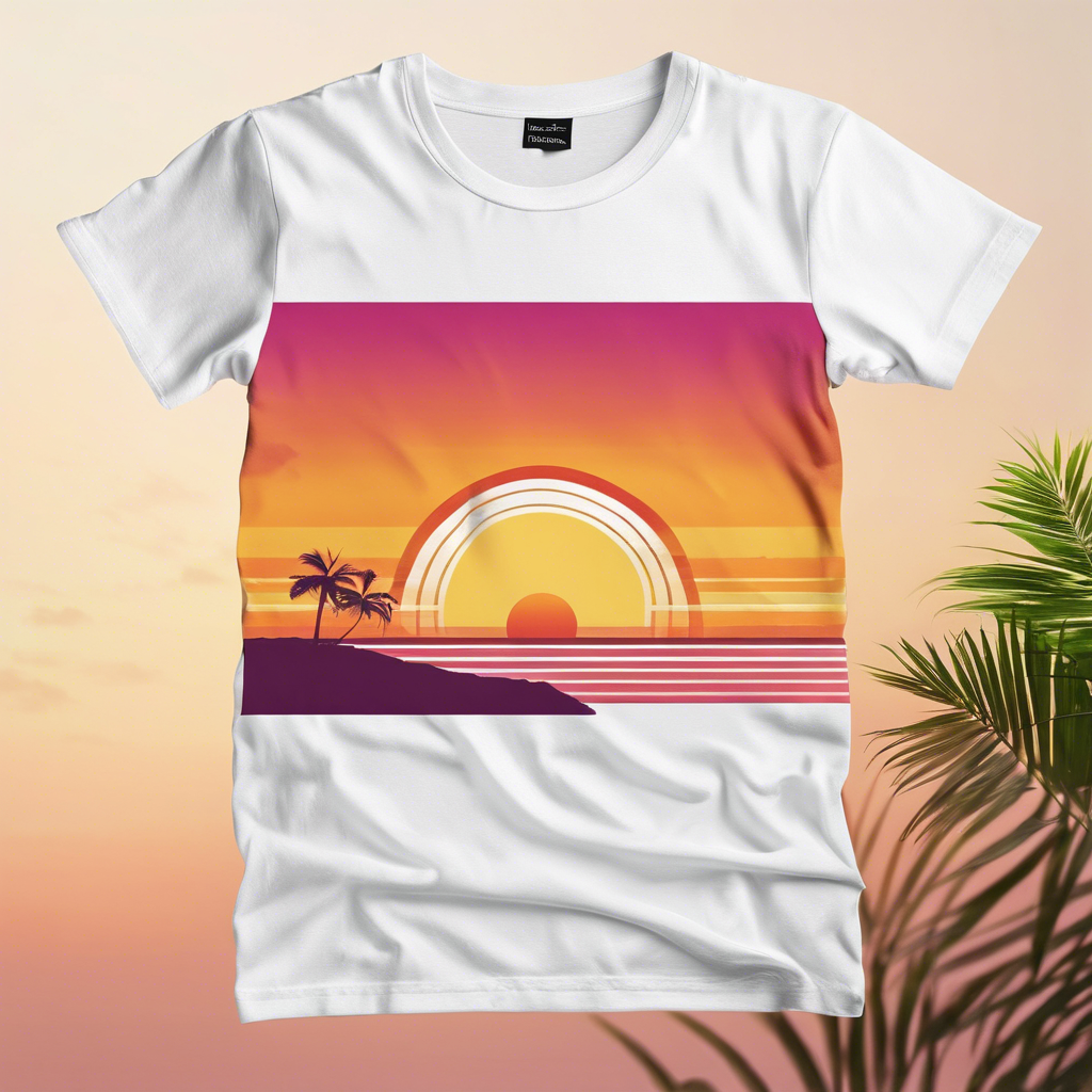 Sunset Horizon Tee