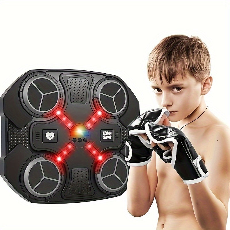 Interactive Punching Pad Game for Kids, Intelligent Boxing Target, Training Reaction Speed Rhythm Exercise Equipment for Boys and Girls, Pink Plastic, Age 3+