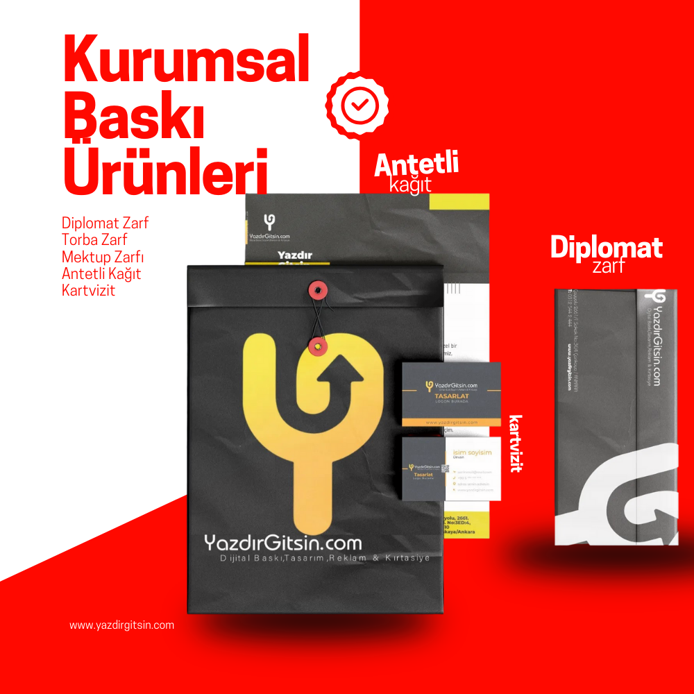 Kurumsal Baskı Paketi – Markanızı Güçlendirin!