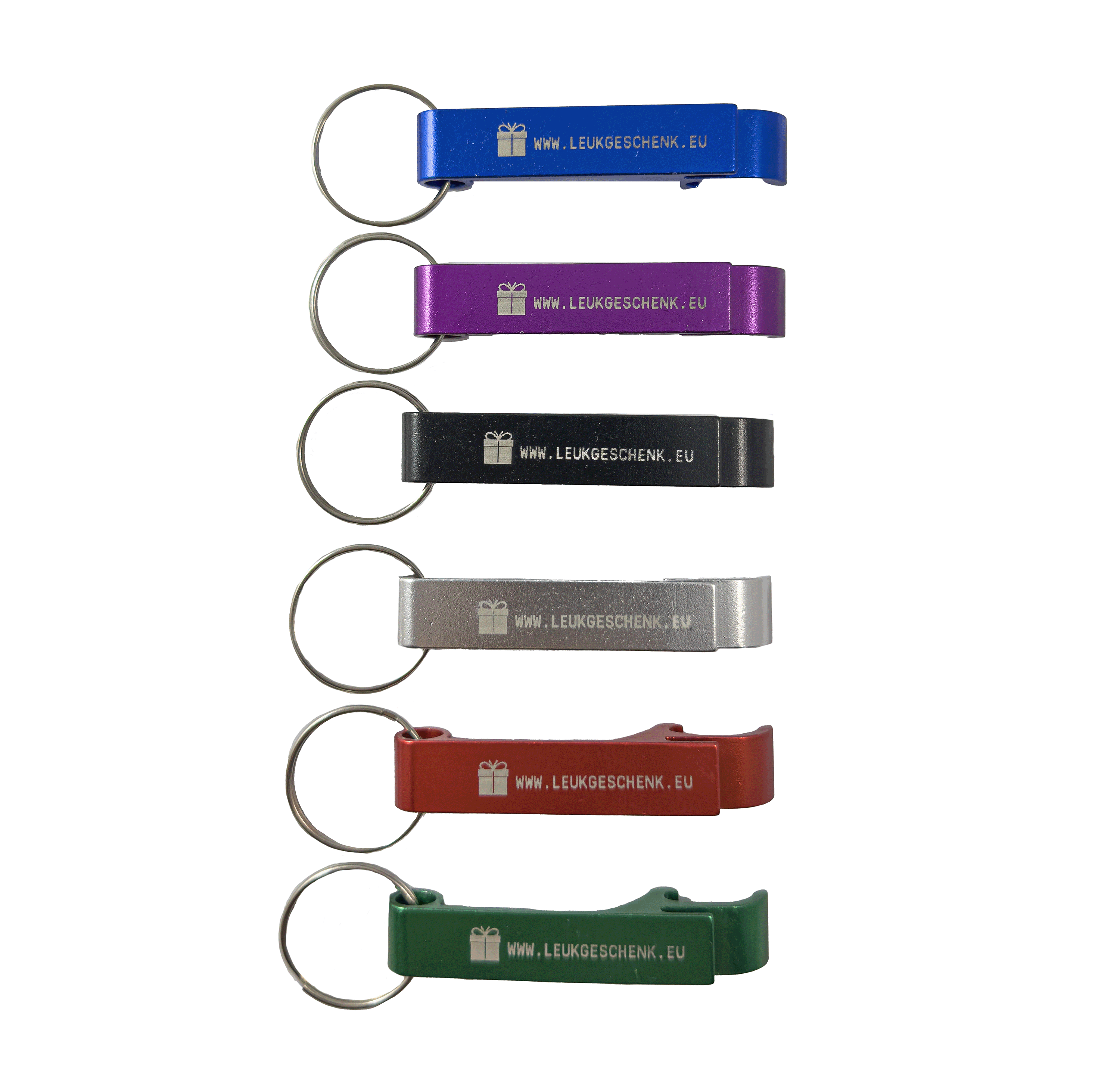 Flessenopener sleutelhanger – Met eigen naam of logo