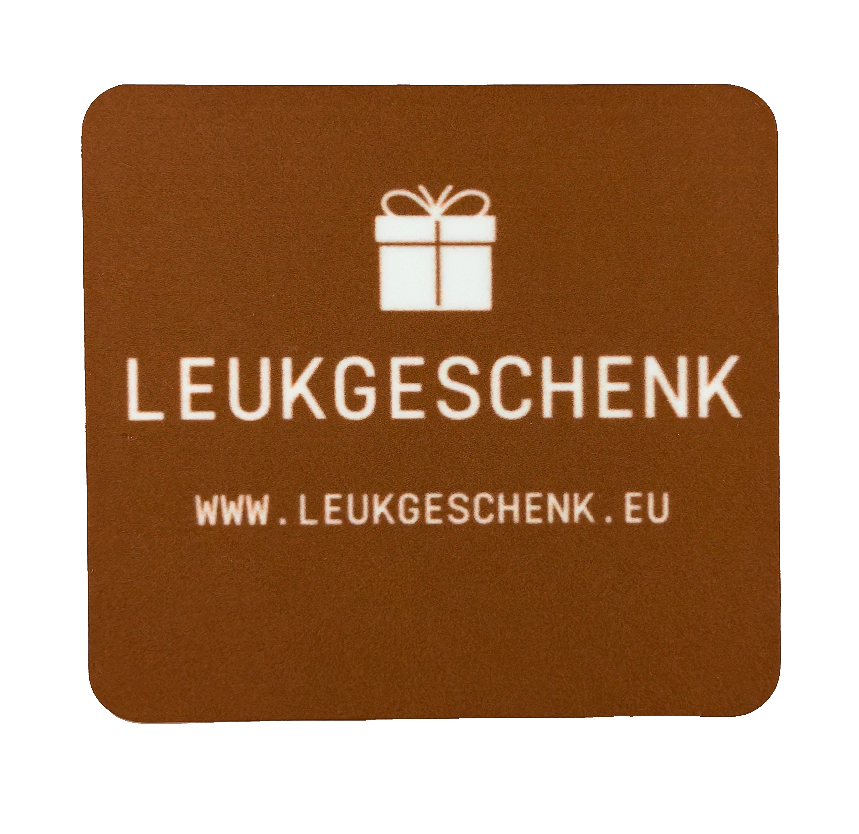 Gepersonaliseerde magneet vierkant | Eigen foto of quote