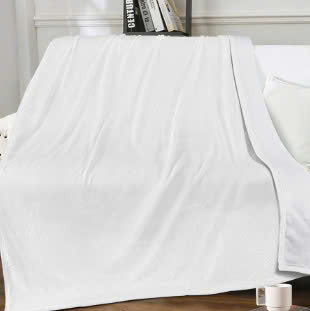 Dual-sided Stitched Fleece Blanket